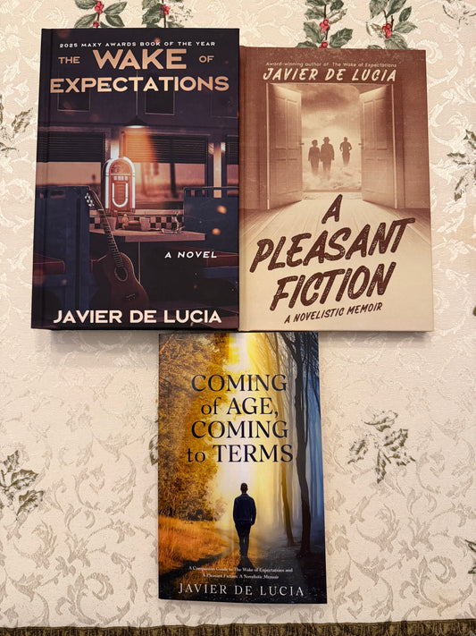Calvin McShane Hardcover Bundle: The Wake of Expectations + A Pleasant Fiction + Free Bonus!