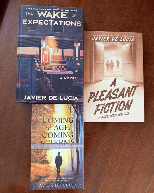 Calvin McShane Hardcover Bundle: The Wake of Expectations + A Pleasant Fiction + Free Bonus!